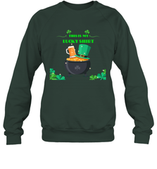 This is my lucky shirt on St Patricks Day Crewneck Sweatshirt Crewneck Sweatshirt - skytshirtshop