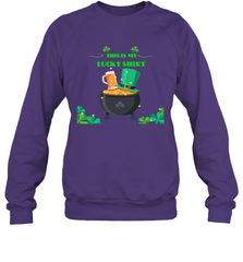 This is my lucky shirt on St Patricks Day Crewneck Sweatshirt Crewneck Sweatshirt - skytshirtshop