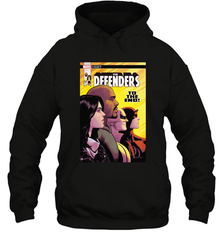 Marvel The Defenders To The End! Hooded Sweatshirt Hooded Sweatshirt - skytshirtshop