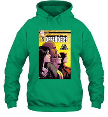 Marvel The Defenders To The End! Hooded Sweatshirt Hooded Sweatshirt - skytshirtshop