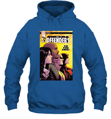 Marvel The Defenders To The End! Hooded Sweatshirt Hooded Sweatshirt - skytshirtshop