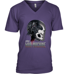 Marvel Infinity War War Machine Head Profile Men's V-Neck Men's V-Neck - skytshirtshop