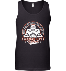 Vintage NFL Kansas City Football Logo Men's Tank Top