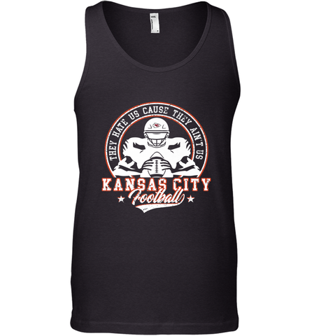 Vintage NFL Kansas City Football Logo Men's Tank Top Men's Tank Top / Black / XS Men's Tank Top - skytshirtshop