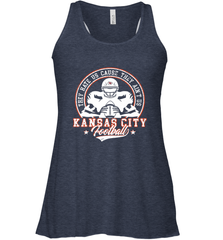 Vintage NFL Kansas City Football Logo Women's Racerback Tank Women's Racerback Tank - skytshirtshop