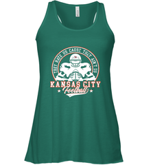 Vintage NFL Kansas City Football Logo Women's Racerback Tank Women's Racerback Tank - skytshirtshop