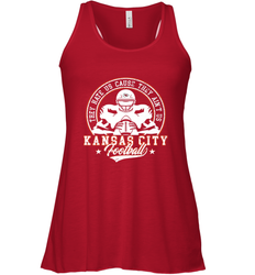 Vintage NFL Kansas City Football Logo Women's Racerback Tank