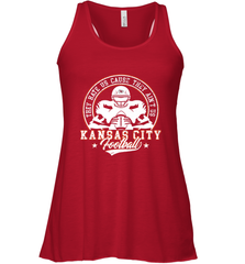 Vintage NFL Kansas City Football Logo Women's Racerback Tank Women's Racerback Tank - skytshirtshop