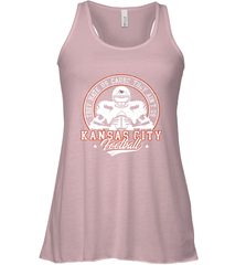 Vintage NFL Kansas City Football Logo Women's Racerback Tank Women's Racerback Tank - skytshirtshop