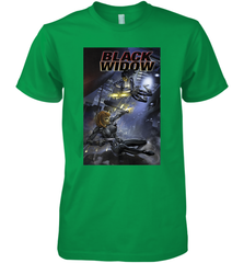 Marvel Comixology Black Widow Madame Of Masque Comic Cover Men's Premium T-Shirt Men's Premium T-Shirt - skytshirtshop
