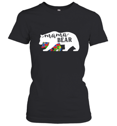 Mama Bear Autism t shirt Autism Awareness Month Women's T-Shirt