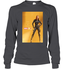 Marvel Studios 10 Years Black Widow Poster Long Sleeve T-Shirt Long Sleeve T-Shirt - skytshirtshop