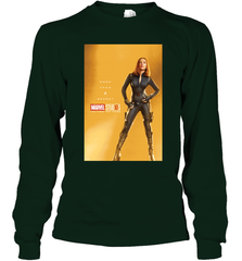 Marvel Studios 10 Years Black Widow Poster Long Sleeve T-Shirt Long Sleeve T-Shirt - skytshirtshop