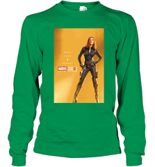 Marvel Studios 10 Years Black Widow Poster Long Sleeve T-Shirt Long Sleeve T-Shirt - skytshirtshop