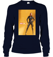Marvel Studios 10 Years Black Widow Poster Long Sleeve T-Shirt Long Sleeve T-Shirt - skytshirtshop