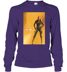 Marvel Studios 10 Years Black Widow Poster Long Sleeve T-Shirt Long Sleeve T-Shirt - skytshirtshop