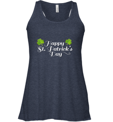 Shamrock Happy St patrick's Shirt for men and women (2) Women's Racerback Tank Women's Racerback Tank - skytshirtshop