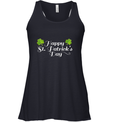 Shamrock Happy St patrick's Shirt for men and women (2) Women's Racerback Tank Women's Racerback Tank - skytshirtshop