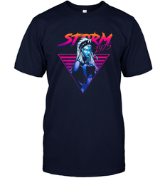 Marvel X Men Storm 80's Neon Retro Triangle Men's T-Shirt