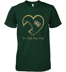 UCF Knights Football Inside Heart  Team  Apparel Men's Premium T-Shirt Men's Premium T-Shirt - skytshirtshop