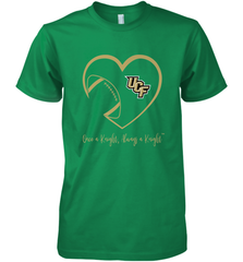 UCF Knights Football Inside Heart  Team  Apparel Men's Premium T-Shirt Men's Premium T-Shirt - skytshirtshop