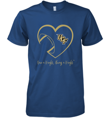 UCF Knights Football Inside Heart  Team  Apparel Men's Premium T-Shirt Men's Premium T-Shirt - skytshirtshop