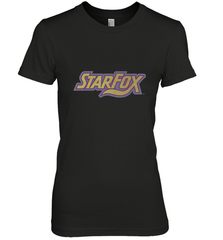 Star fox Vintage Distressed Game Logo Women's Premium T-Shirt Women's Premium T-Shirt - skytshirtshop