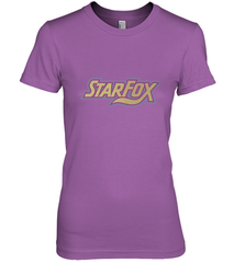 Star fox Vintage Distressed Game Logo Women's Premium T-Shirt Women's Premium T-Shirt - skytshirtshop