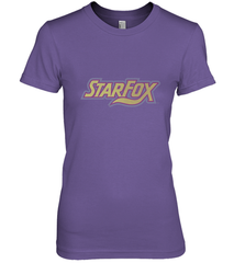 Star fox Vintage Distressed Game Logo Women's Premium T-Shirt Women's Premium T-Shirt - skytshirtshop