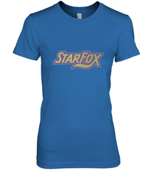 Star fox Vintage Distressed Game Logo Women's Premium T-Shirt Women's Premium T-Shirt - skytshirtshop