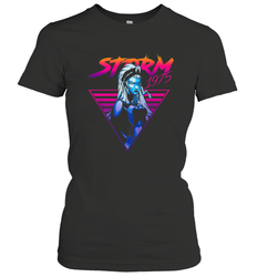 Marvel X Men Storm 80's Neon Retro Triangle Women's T-Shirt