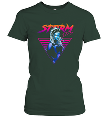 Marvel X Men Storm 80's Neon Retro Triangle Women's T-Shirt Women's T-Shirt - skytshirtshop