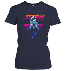 Marvel X Men Storm 80's Neon Retro Triangle Women's T-Shirt Women's T-Shirt - skytshirtshop