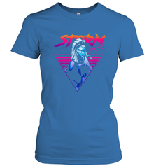 Marvel X Men Storm 80's Neon Retro Triangle Women's T-Shirt Women's T-Shirt - skytshirtshop