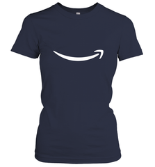 Smile Shirt  White Logo Women's T-Shirt Women's T-Shirt - skytshirtshop
