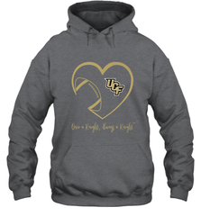 UCF Knights Football Inside Heart  Team  Apparel Hooded Sweatshirt Hooded Sweatshirt - skytshirtshop
