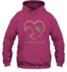 UCF Knights Football Inside Heart  Team  Apparel Hooded Sweatshirt Hooded Sweatshirt - skytshirtshop
