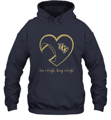 UCF Knights Football Inside Heart  Team  Apparel Hooded Sweatshirt Hooded Sweatshirt - skytshirtshop