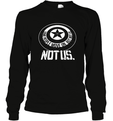 Marvel Avengers_ Endgame Captain America Shield Long Sleeve T-Shirt Long Sleeve T-Shirt - skytshirtshop