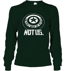 Marvel Avengers_ Endgame Captain America Shield Long Sleeve T-Shirt Long Sleeve T-Shirt - skytshirtshop
