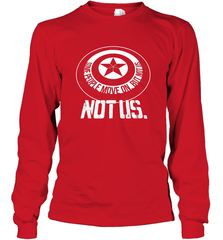 Marvel Avengers_ Endgame Captain America Shield Long Sleeve T-Shirt Long Sleeve T-Shirt - skytshirtshop