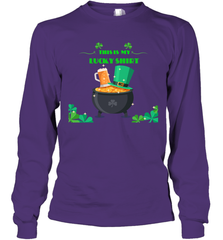This is my lucky shirt on St Patricks Day Long Sleeve T-Shirt Long Sleeve T-Shirt - skytshirtshop