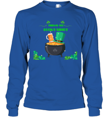 This is my lucky shirt on St Patricks Day Long Sleeve T-Shirt Long Sleeve T-Shirt - skytshirtshop