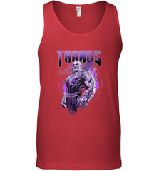 Marvel Infinity War Thanos Purple Distressed Men's Tank Top Men's Tank Top - skytshirtshop