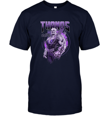 Marvel Infinity War Thanos Purple Distressed Men's T-Shirt Men's T-Shirt - skytshirtshop