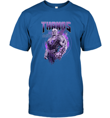Marvel Infinity War Thanos Purple Distressed Men's T-Shirt Men's T-Shirt - skytshirtshop