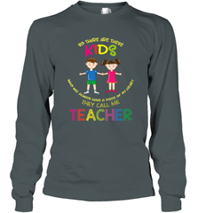 They Call Me Teacher School Kids Fun Appreciation Long Sleeve T-Shirt Long Sleeve T-Shirt - skytshirtshop