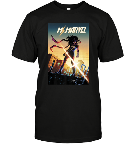 Marvel Ms Men's T-Shirt Men's T-Shirt / Black / S Men's T-Shirt - skytshirtshop