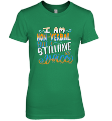 Special Needs NonVerbal Autism Awesome Women's Premium T-Shirt Women's Premium T-Shirt - skytshirtshop