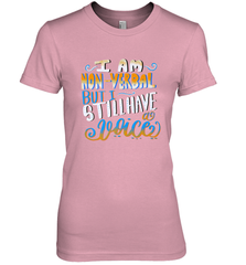 Special Needs NonVerbal Autism Awesome Women's Premium T-Shirt Women's Premium T-Shirt - skytshirtshop